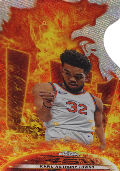 Karl-Anthony Towns trading card