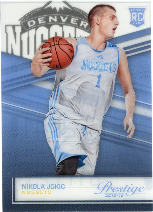Nikola Jokic trading card