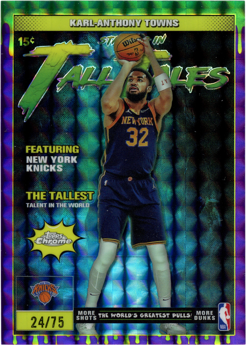 Karl-Anthony Towns trading card