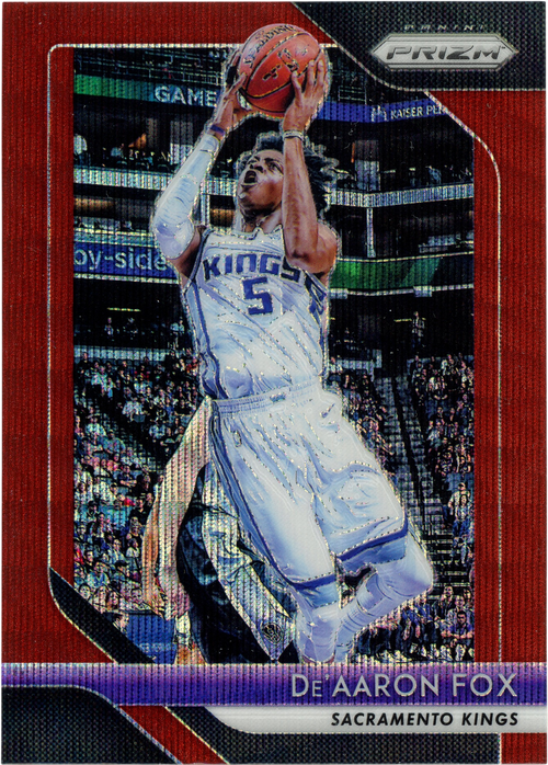 De'Aaron Fox trading card