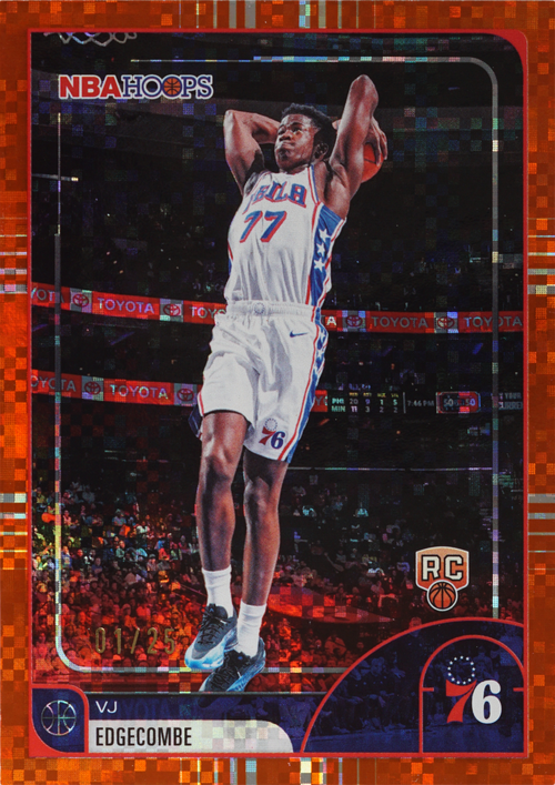 VJ Edgecombe trading card