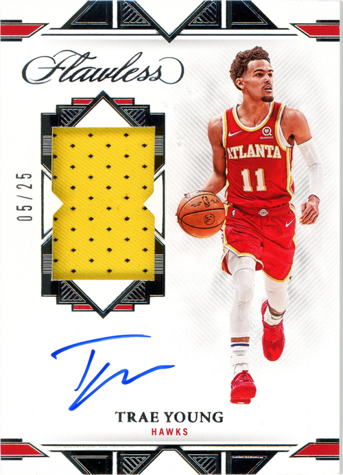 Trae Young trading card