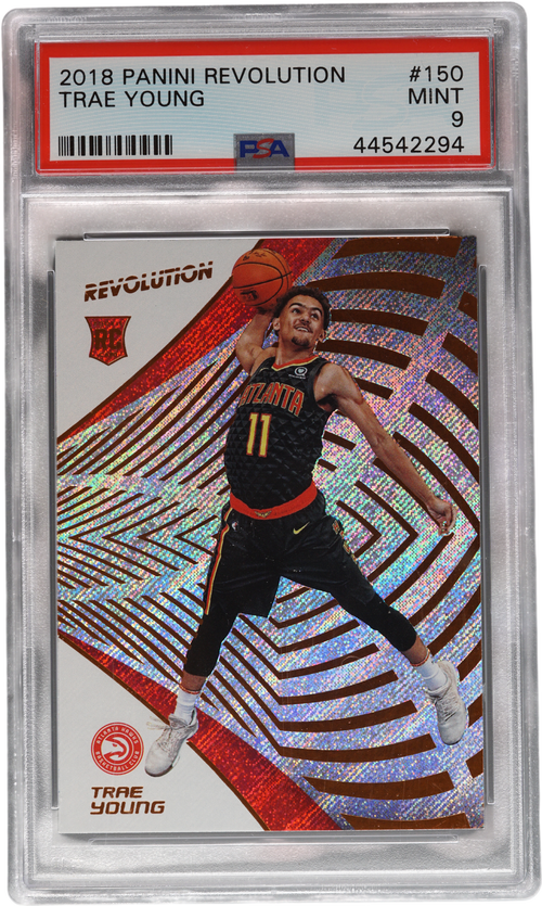 Trae Young trading card