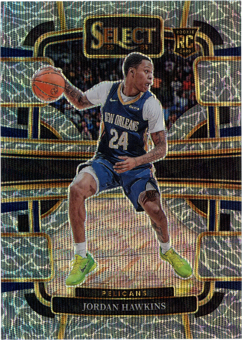 Jordan Hawkins trading card