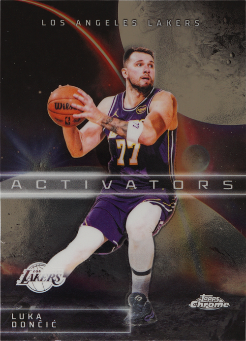 Luka Dončić trading card