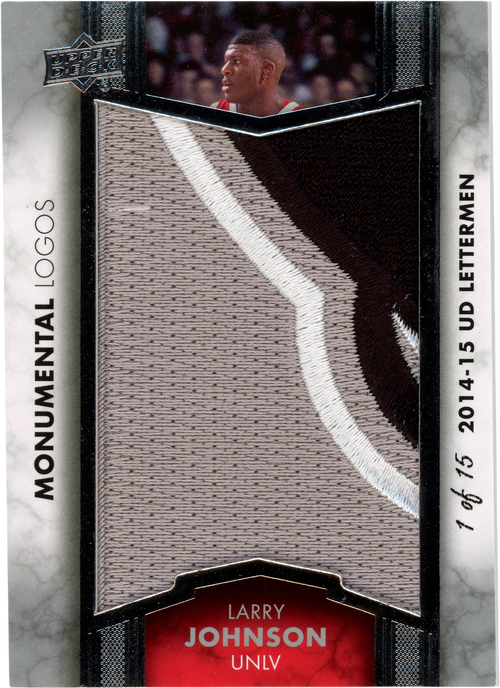 Larry Johnson trading card