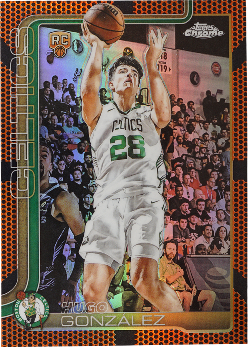 Hugo González trading card