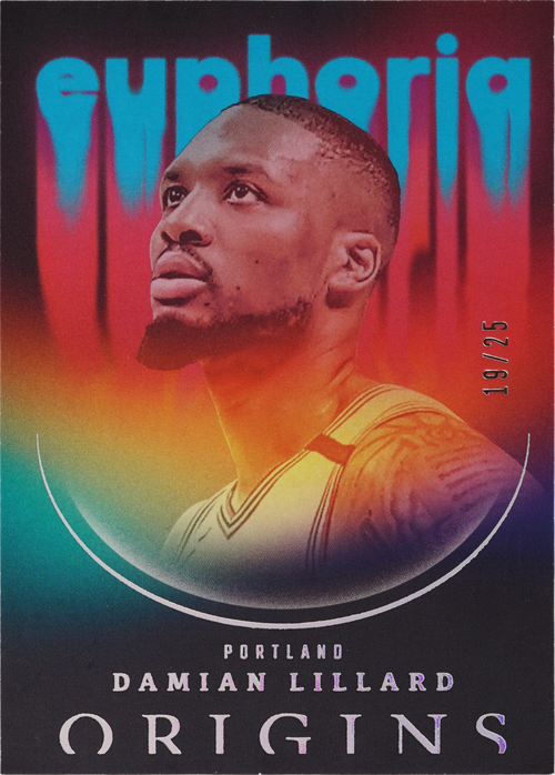 Damian Lillard trading card