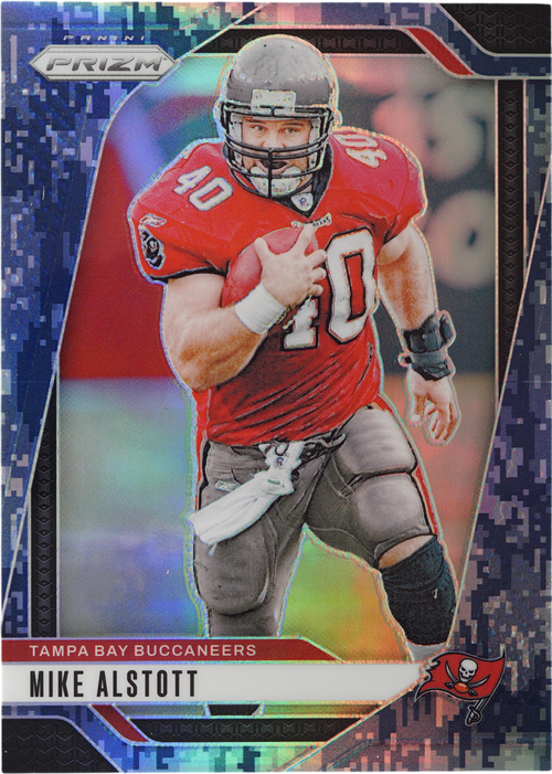 Mike Alstott trading card