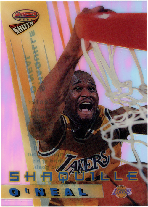 Shaquille O'Neal trading card