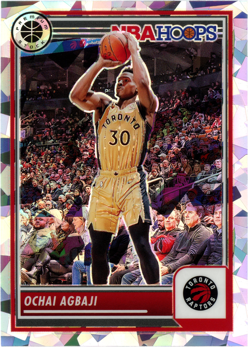 Ochai Agbaji trading card