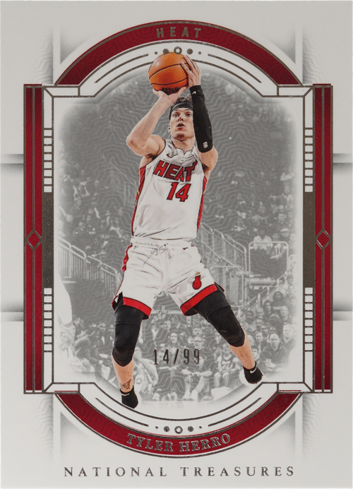 Tyler Herro trading card