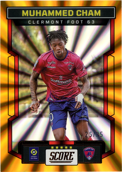 Muhammed Cham trading card