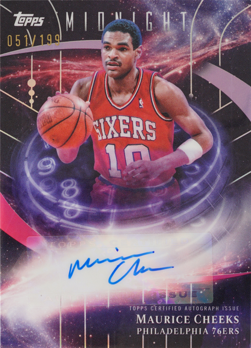 Maurice Cheeks trading card