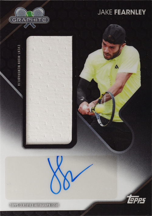 Jake Fearnley trading card