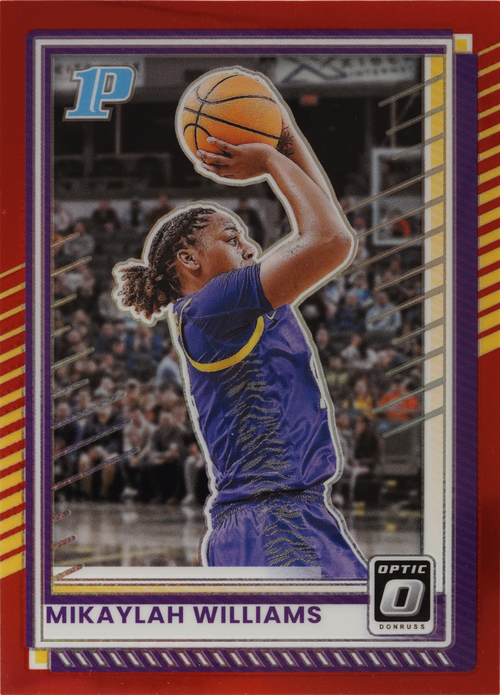 Mikaylah Williams trading card