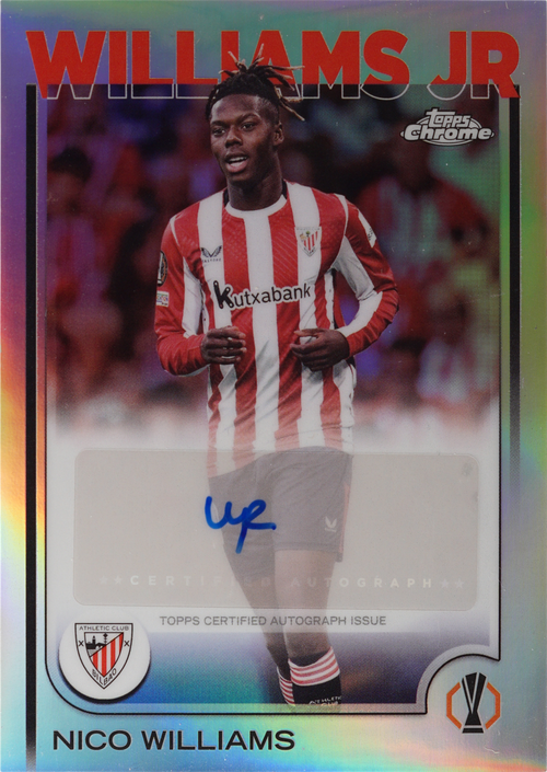 Nico Williams trading card