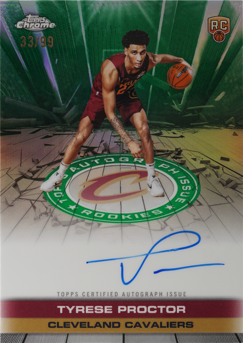 Tyrese Proctor trading card