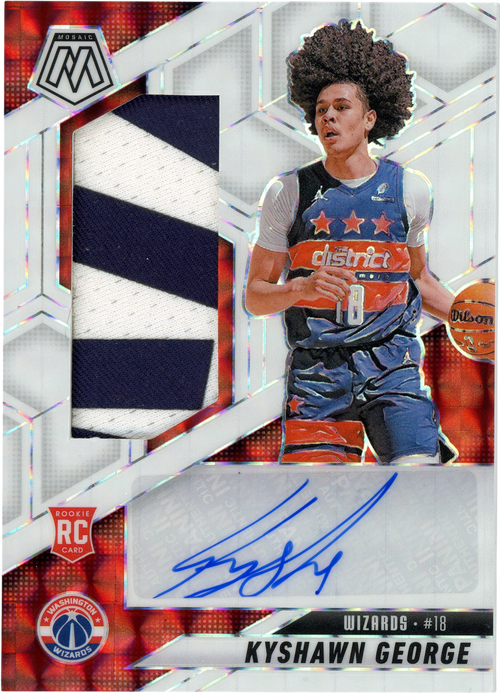 Kyshawn George trading card