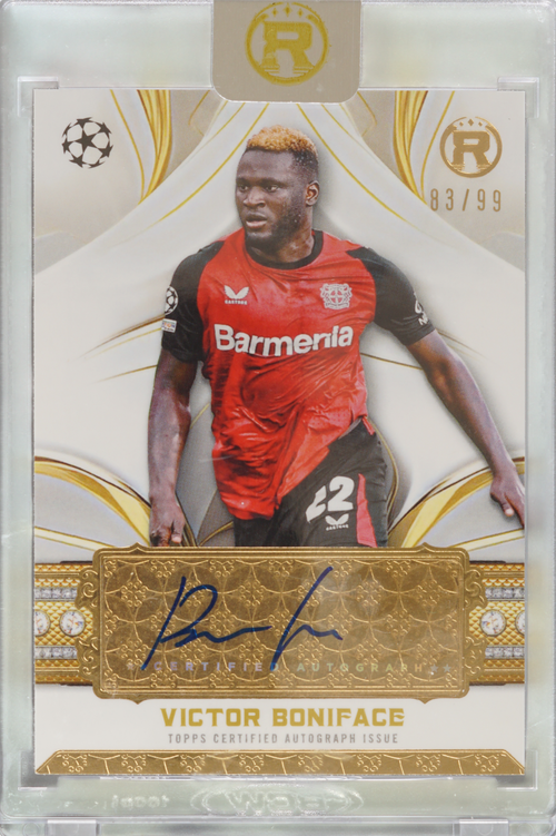 Victor Boniface trading card