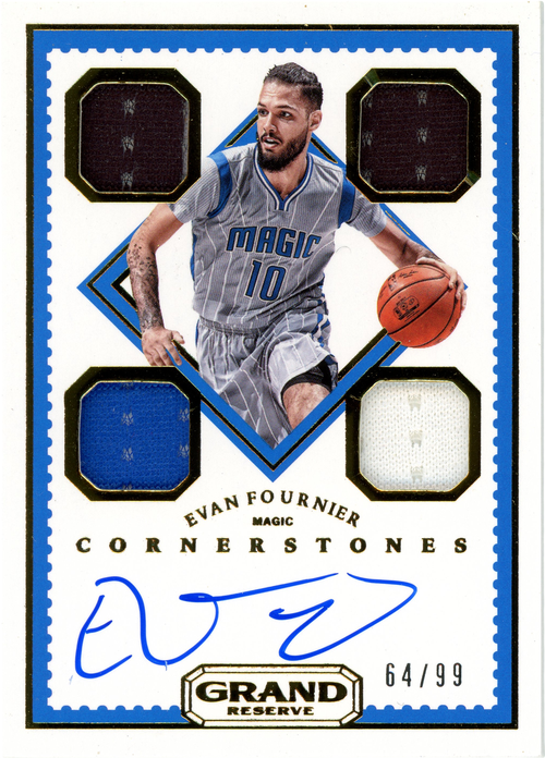 Evan Fournier trading card