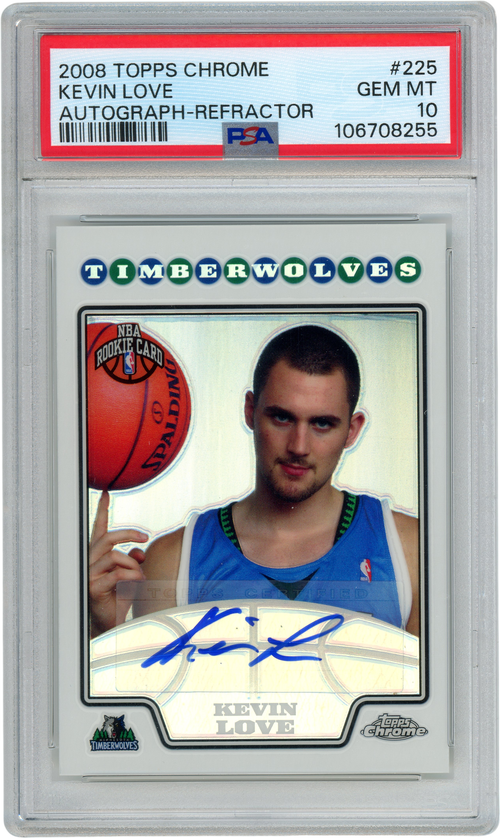 Kevin Love trading card