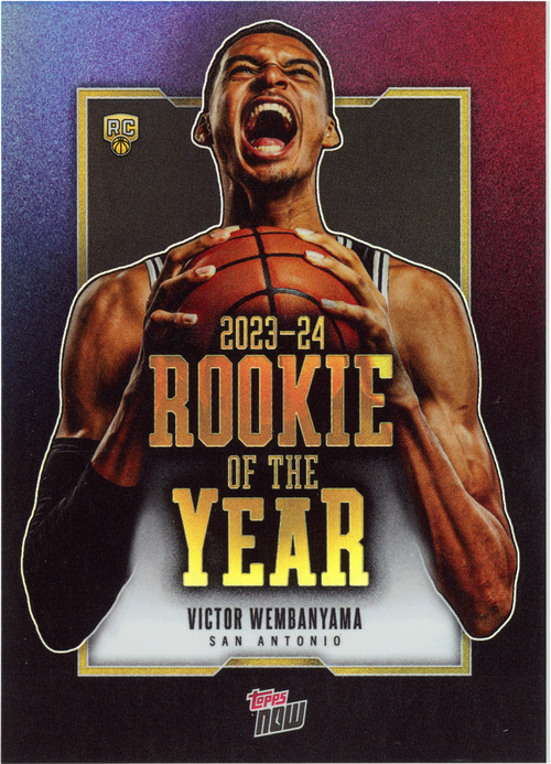 Victor Wembanyama trading card