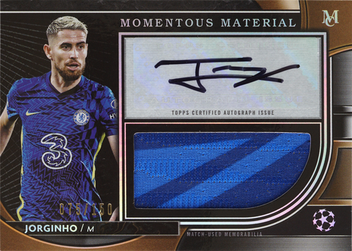 Jorginho trading card