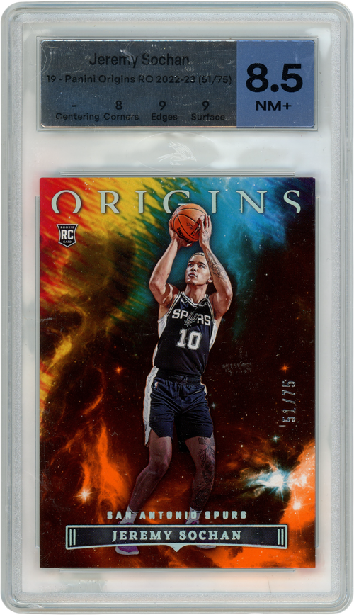 Jeremy Sochan trading card