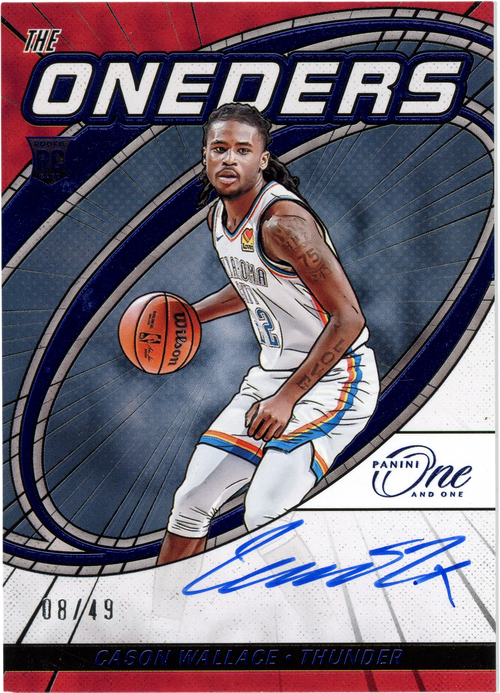 Cason Wallace trading card