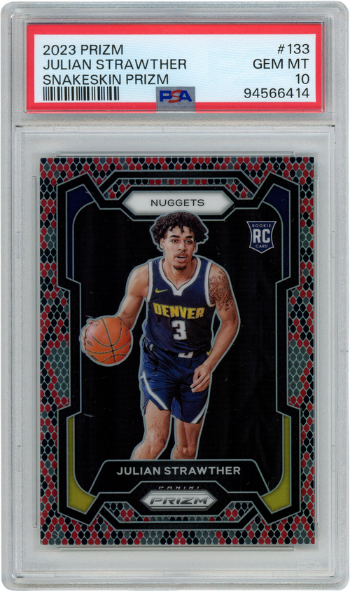 Julian Strawther trading card