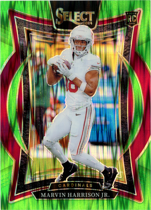 Marvin Harrison Jr. trading card