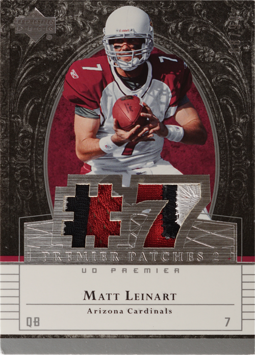 Matt Leinart trading card
