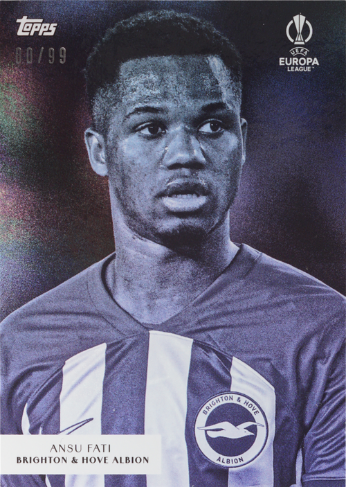 Ansu Fati trading card