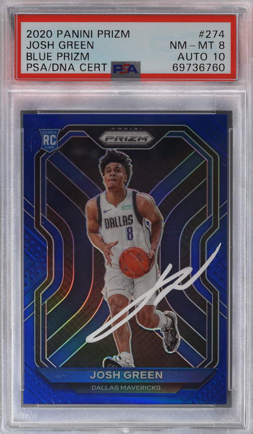 Josh Green trading card