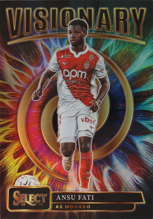 Ansu Fati trading card