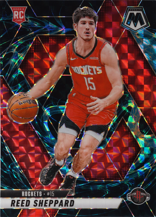 Reed Sheppard trading card