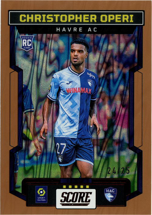 Christopher Operi trading card