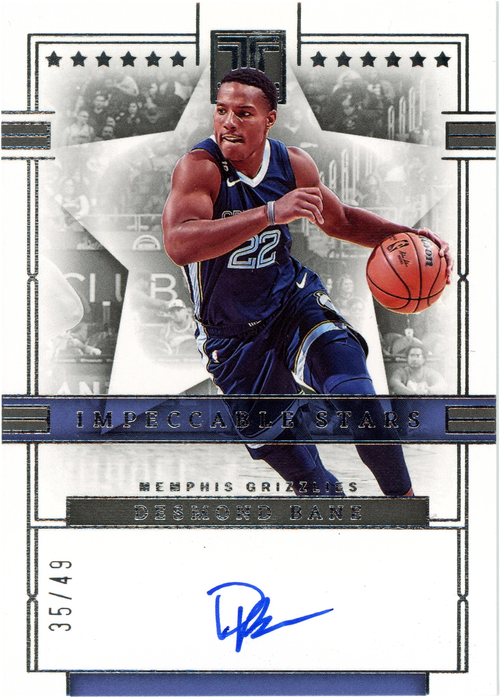 Desmond Bane trading card