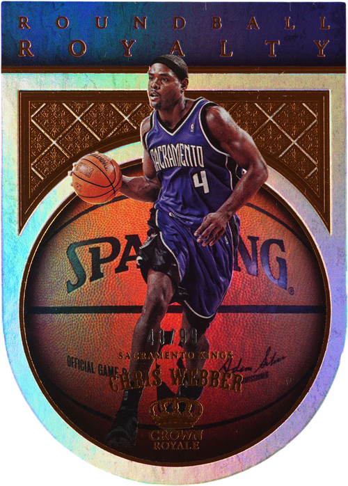 Chris Webber trading card