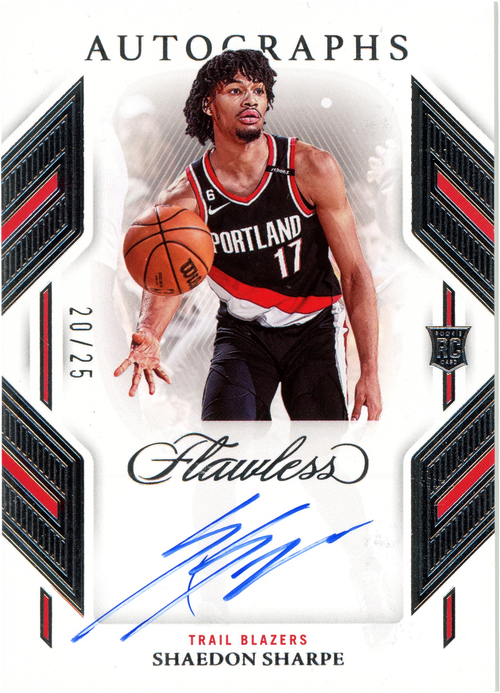 Shaedon Sharpe trading card