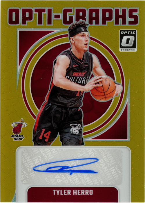 Tyler Herro trading card