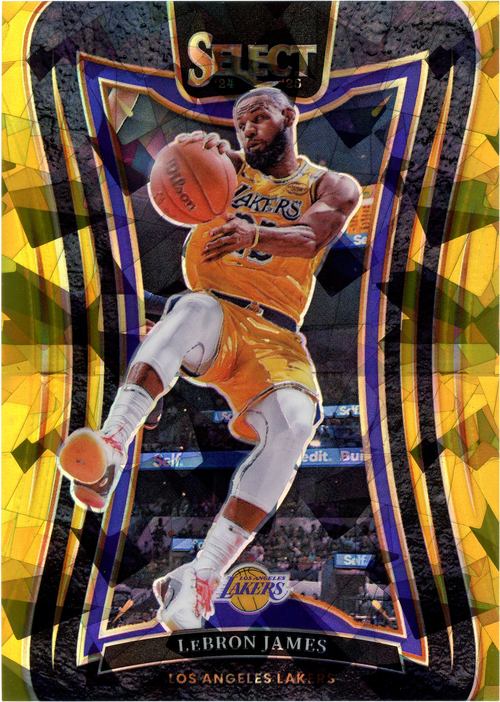 LeBron James trading card