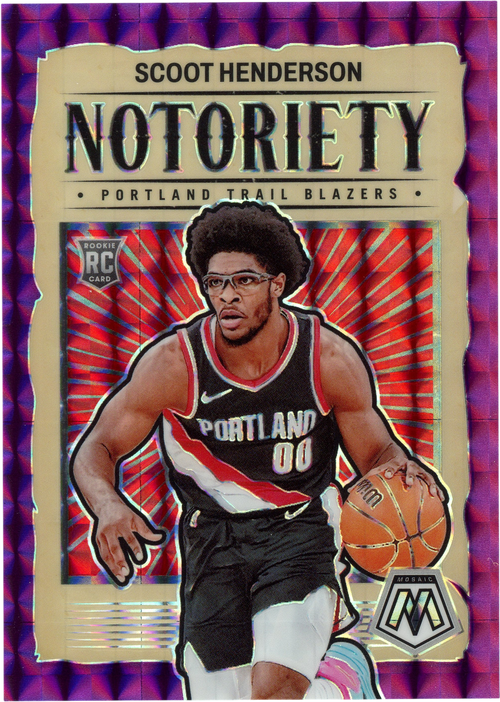 Scoot Henderson trading card