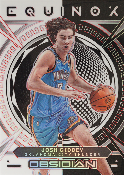 Josh Giddey trading card