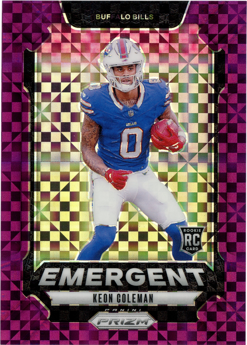 Keon Coleman trading card