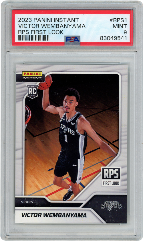 Victor Wembanyama trading card