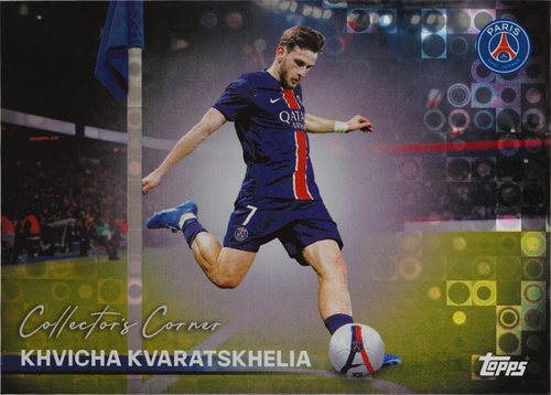 Khvicha Kvaratskhelia trading card