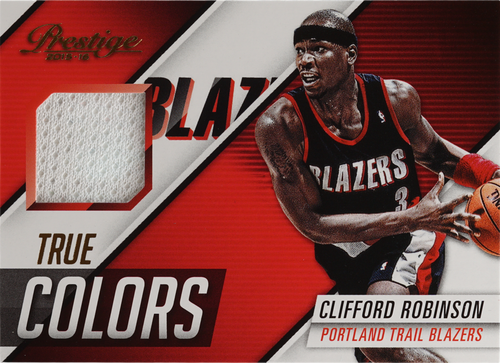 Clifford Robinson trading card