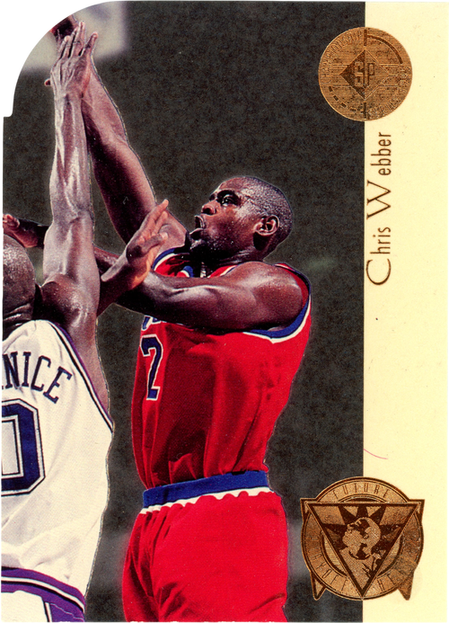 Chris Webber trading card